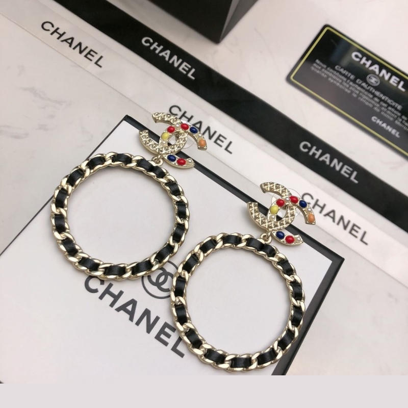 Ch*el earrings
